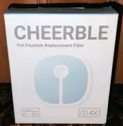 Cheerble E1 / E1+ Cat Pet Water Fountain Replacement Filters 4 Count CDT01-F4