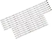 [BGBLKLGPPN] 12 PCS/Set LED Backlight Strip Compatible with Samsung UN50J5500AF UE50H6200 D4GE-500DCA-R2 D4GE-500DCB-R2 BN96-30428A BN96-30427A 30425 TV Light Strip