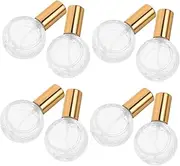 10ml Mini Atomizer Spray Bottle Set Travel Refillable Glass Atomizer Vials for Perfumes Portable Compact Design 10pcs