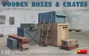 MiniArt 35581 Wooden Boxes & Crates 1/35