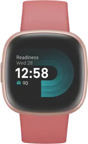 Fitbit Versa 4 - Pink Sand/Copper Rose Aluminium