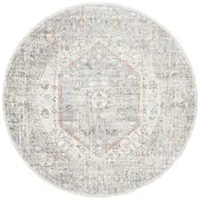 Mayfair Lorissa Silver Round by Rug Culture-150X150CM - ROUND