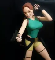 Tomb Raider Lara Croft Statue Bust Lifesize figure 1/1 angelina jolie legend 2