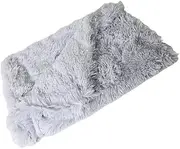 WOONEKY Luxurious Pet Mats Plush Pet Pad for Dogs Cats Double Layer Comfort Bed Soft Breathable Easy to Clean Pet Mats for Pet