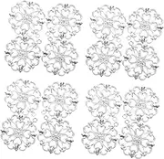 TEHAUX DIY Jewelry Making Supplies 100pcs Retro Floral Charms for Necklace Bracelet Earring