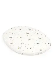Stokke Sleepi™ Mini Mickey Mouse Cotton Fitted Sheet in White at Nordstrom One Size