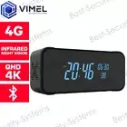 Bluetooth Speaker Camera Home Alarm Security UHD 4K Night Vision Small Mini
