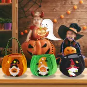3Pcs Halloween Decor Cartoon Forester Doll Candy Bag Faceless Doll Gift Bag