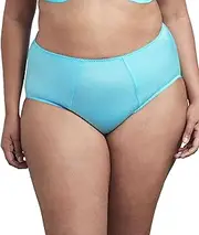 [GODDESS] Womens GD6095 Keira Full Coverage Brief Briefs - Turquoise - 4X-Large