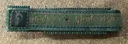 Quiksilver Time Watch strap band Hook & Loop 20-25mm Lug OD Green With Brn Logo