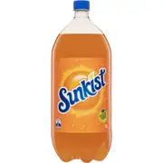 Sunkist Orange Soft Drink Bottle 2l