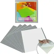 EKIND Self Adhesive Building Brick Plates, 10 inch x 10 inch Base Plates with Adhere for Toy Bricks, STEM Activities & Display Table (6 Pack, Gray)