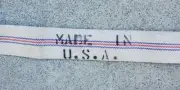 Vintage Fire Hose Brass Coupler + Linen Hose 25 Inches USA (H7)
