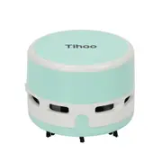 Portable Mini Desktop Table Vacuum Cleaner Dust Collector Filter Sweeper Cleaning Tools BLUE COLOR