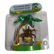 Solar Powered Dancing Monkey Swing On A Tree By His Tail Bobble