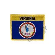 Virginia State Patch / Virginia Flag / Iron On