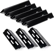 OTAMECE Flavorizer Bars and Heat Deflectors Replacement for Weber Genesis II (3+5 Genesis II)