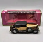 VINTAGE Matchbox 1930 Packard Victoria 1:46 Models of Yesteryear Y-15 w/Box