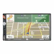 DUAL DM620N 2 Din Dash Media Receiver GPS NAVIGATION USB Bluetooth Camera Input