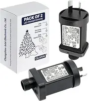 PremierAdapter 2 Pack of Power Supply for CZJUTAI JT-EL/FC31V6W /3.6W-00 Christmas Lighting 29V 30V [C56D]