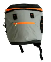 Torelli Tools Outdoor Adventure Backpack Cooler 11"x7.75"x15" Orange/Gray NWT