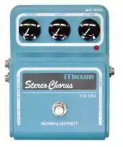 Maxon CS-550 Stereo Chorus Analog Guitar Effects Pedal Genuine w/Power Adapter
