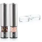 Bundle of Electric Salt & Pepper Grinder Set UN1 and Acrylic Salt and Pepper Mil