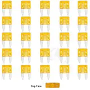 5A Amp 25x Mini Blade Fuse APM ATM Motorcycle Automotive Trip Spade Set Kit