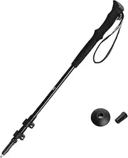 ZXKYZR8 Lightweight Trekking Poles for Men and Women, Outdoor Non-Slip Adjustable Telescopic Crutch, Carbon Hiking Rock Climbing Alpinism Equipment Carbon Fiber Medical Walking Stick