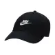 【NIKE 耐吉】U NK CLUB CAP U CB FUT WSH L 帽 男女款 黑 基本 配件 百搭(FB5368-011)