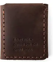 [VIILOCK] The Secret Life of Walter Mitty Wallet Pull-up Leather Handmade Wallet