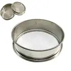 Metal Sieve Fine Mesh Rice Fine Sieve Strainer Garden Sieve Wire Mesh Strain