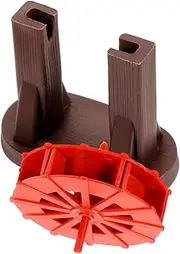 Plastic Water Wheel Micro Prop for DIY Decorating Miniature Resin Ornament for Aquatic Scenes