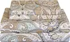 100% Cotton Percale Sheets - Printed Bed Sheet & Pillowcase Sets - Soft Cotton 4