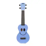 Mahalo U-Smile Series Soprano Ukulele (Light Blue)