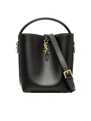 Saint Laurent Le 37 Leather Small Bucket Bag