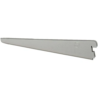 FreedomRail 12-1/2 In. Nickel Twin-Track Shelving Bracket 7913141345 Organized