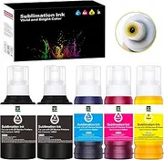 Autofill Syringe-Free Sublimation Ink for Epson ET-2840 ET-4800 ET-2850 ET-2800 ET-2803 ET-2400 ET-2720 ET-3850 ET-2760 ET-3830 ET-4700 ET-2750 ET-4850 ET-5800 (500ML)