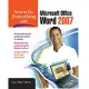 How to Do Everything With Microsoft Office Word 2007