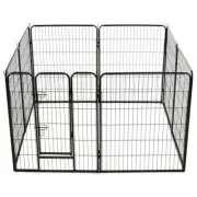 Steel Indoor Outdoor Pet Play Pen Dog Puppy Exercise Enclosure Kennel Playpen