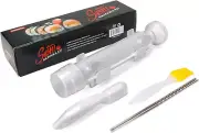 AIMEETO Sushi Making Kit, All in One Sushi Bazooka Maker with Nigiri Maker, S...