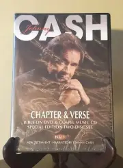 Johnny Cash - Chapter & Verse (NEW Special 2-Disc Set, 2008) Bible DVD Gospel CD