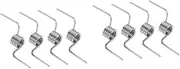 HOLIDYOYO 2sets Refrigerator Door Spring Steel Replacement Fridge Component Spring for Beam Doors 4pcs*2