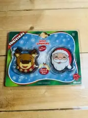 Christmas Hand Warmers Santa & Reindeer Holiday Collector Reusable 2013