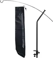 Camping Lantern Stand | Metal Camping Lantern Stands | Lightweight Installation Bracket, Garden Picnic Supplies for Backpacking Hiking Beach Picnic