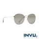 【INVU】瑞士輕量感簡約弧型偏光太陽眼鏡(灰-B1915B)