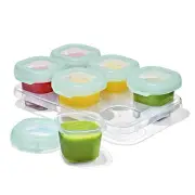 Baby Blocks Freezer Storage Containers - 6 x 60ml