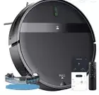 MANVINS G20 2 in 1 Robot Vacuum Cleaner w/ Tangle-Free Cyclone Suction Black