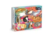 Lounging Cats 1000 Piece Puzzle by Alison Kolesar