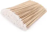 1200 Count 6 Inch Long Cotton Swabs with Wooden Sticks, Cleaning Cotton Sticks Cotton Tipped Applicators Cleaning Swabs